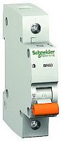 Выключатель автоматический Schneider Electric Домовой 1п C 10А ВА63 4.5кА картинка